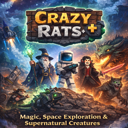 Crazy Rats+ logo