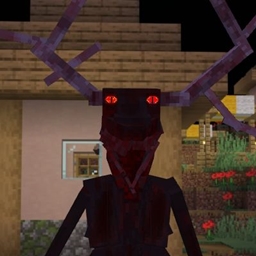 the fake deer for bedrock edition logo