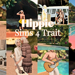babybeesims Hippie | Trait / translation spanish by Monisims