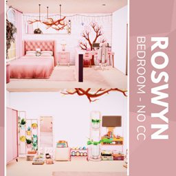 Roswyn Bedroom - No CC logo