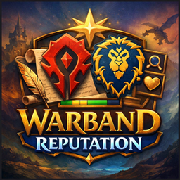 Warband Reputation – Track Account-Wide Faction Progress logo
