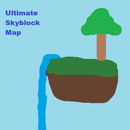 skyblock ultimate map logo