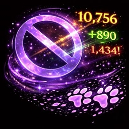Tae's No Combat Text logo