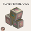 Pastel Toy Blocks - Decor logo