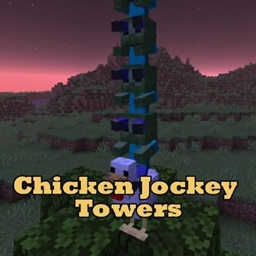 Chicken Jockey Tower logo