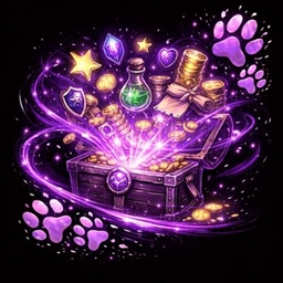 Tae's Instant Loot logo