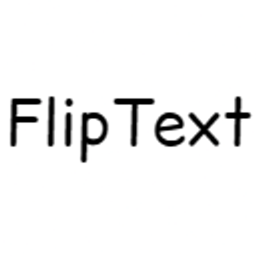 FlipText logo