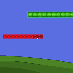 HUD moving project image