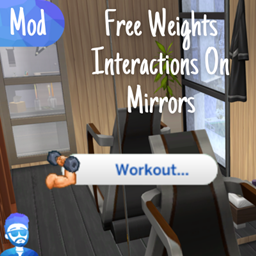 Free Weights Interactions On Mirrors logo