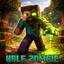 half zombie logo