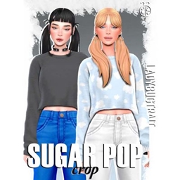 SUGAR POP CROP logo