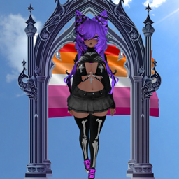 Goth leshbian logo