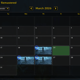 Group Calender TBC Remastered logo