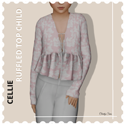 Cellie - Ruffled Top Child logo