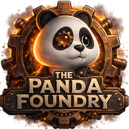 The Panda Foundry logo