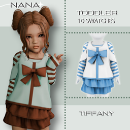 NANA7 - (Tiffany) Skirt and Shirt Set logo