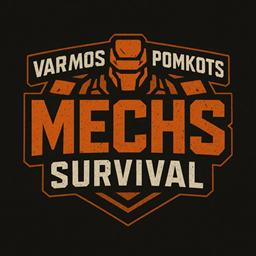 Varamos x Pomkots Mechs Survival logo