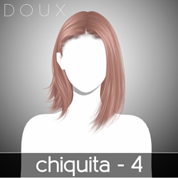 DOUX - Chiquita Hairstyle (Ear showing A) logo