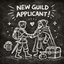 Attention New Guild Applicants logo