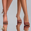 Minimalist modern Heels Set logo