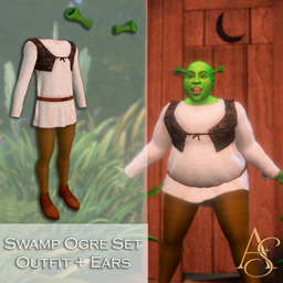 Swamp Ogre Set (Outfit+Ears) logo