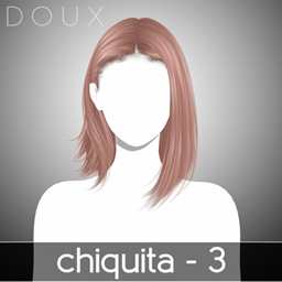 DOUX - Chiquita Hairstyle (Ear showing B) logo