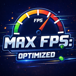MAX FPS: Optimized logo
