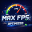 MAX FPS: Optimized logo