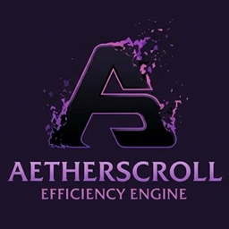 AetherScroll logo