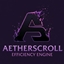 AetherScroll logo