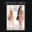 Artistic Dress - Glossier Sims logo