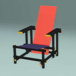 Red and Blue Chair project image