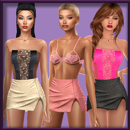 Leather and Lace Collection - Leather Skirt project image