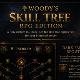 Woody's TMO Server Skill Tree logo
