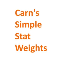 Carn's Simple Stat Weights logo