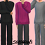 Mens Fuzzy Sleepwear Set logo