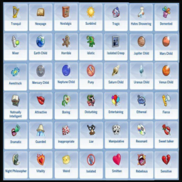 Complete Traits Pack (70 Traits) By klimter  /  Spanish translation by GatamolLunastra logo
