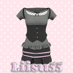 【Liisu55】Fake Two-Piece Set logo