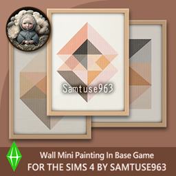 Geometric Mini Painting One #1 Extra G Samtuse963 logo