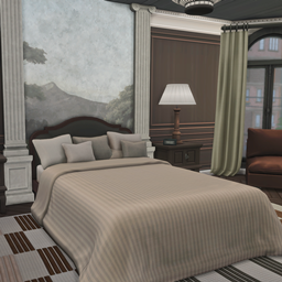 Elegant Classic Bedroom + Walk-in Closet logo