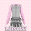 【Liisu55】Doll Collar Sweet Shirt Set logo