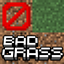 Bad Grass, No Spread logo