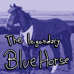 Legendary Blue Horse