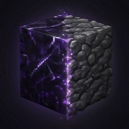 Obsidian To Bedrock logo