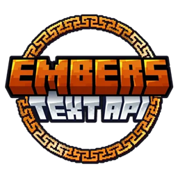 Ember's Text API logo