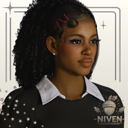 Niven Hair 33 - Joy Hair (Females) [Physics] logo