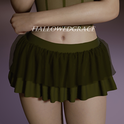 Ruffled Mini with Sheer Ruffle project image