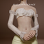 Lacey Strapless Crop Top logo