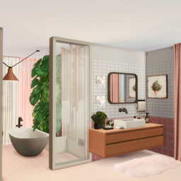Rose Bathroom