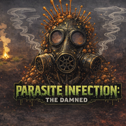 parasite infection the damned logo